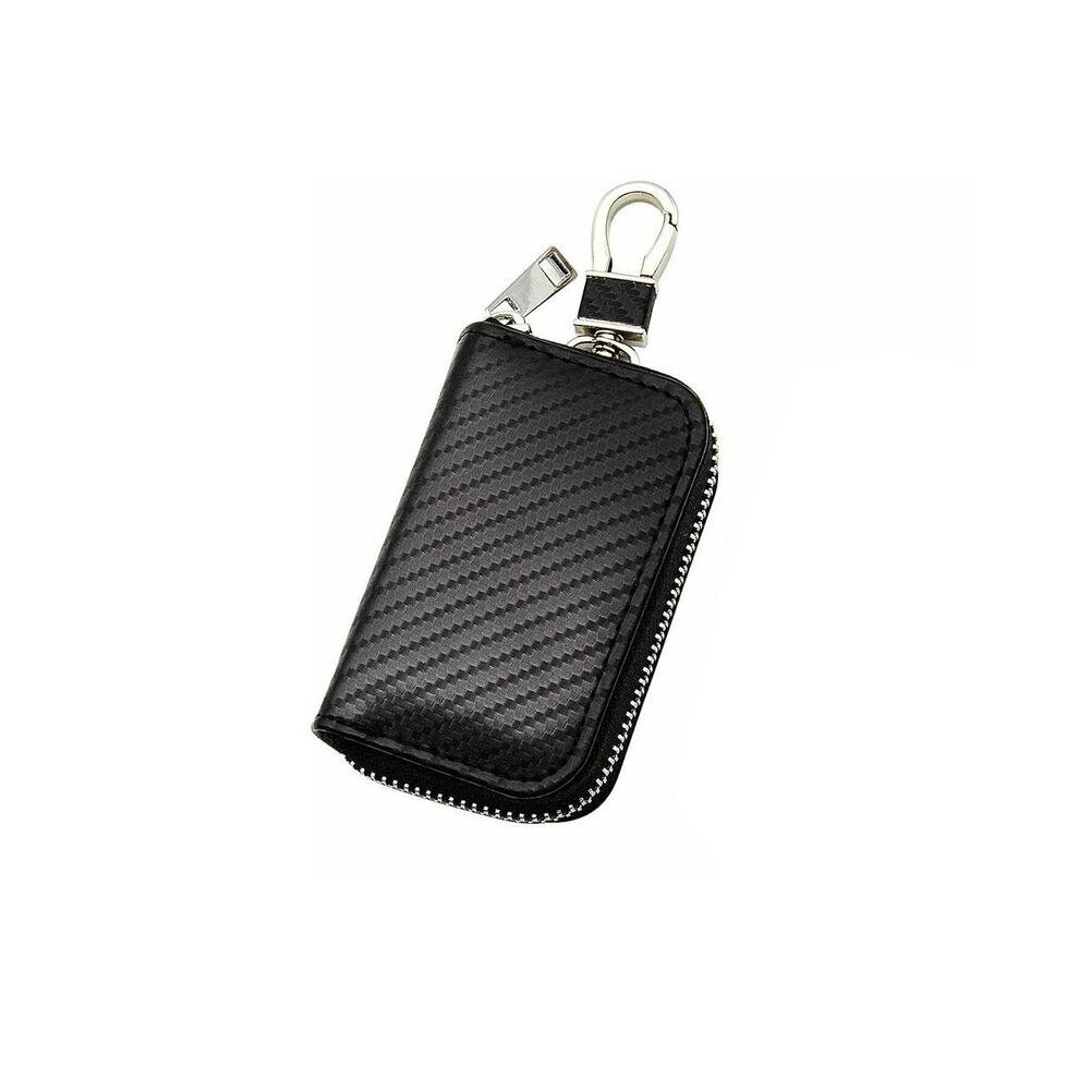 Car Key Bag Rfid Signal Blocker High-Quality Key Fob Faraday Box Cage Protector Anti-Theft Anti-Hacking Gps Signal Blocking Box Black 885662846100