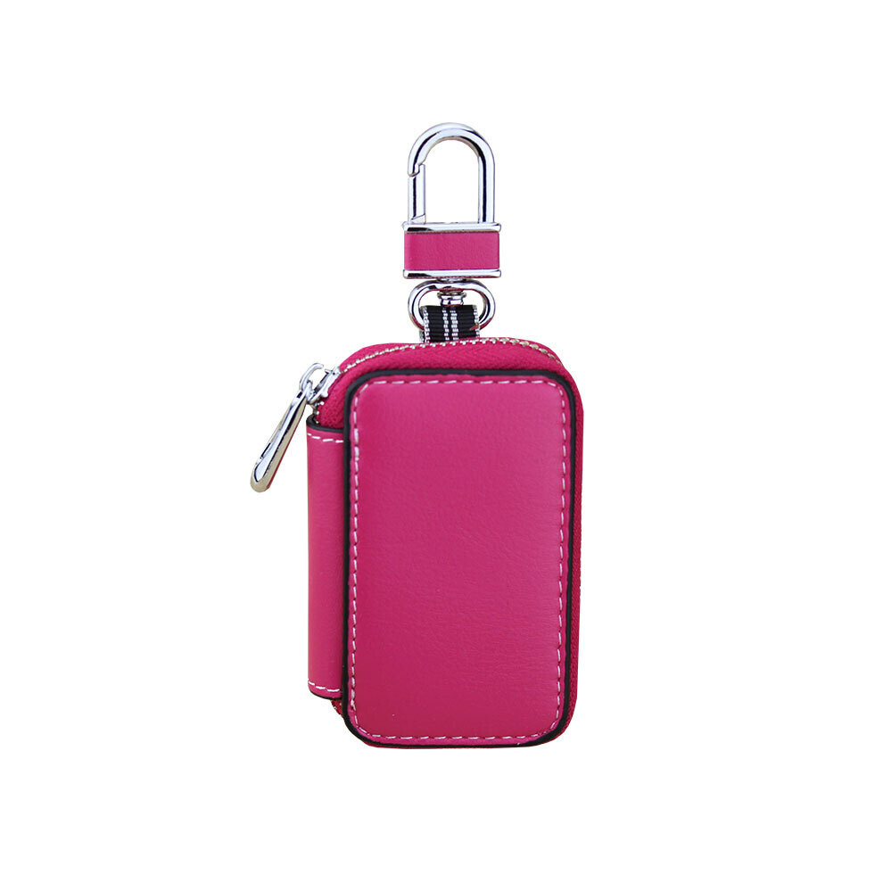 Men/Women Leather Car Key Holder Key Wallets Organizer Housekeeper Key Case Pouch Multicoloured 885662847503