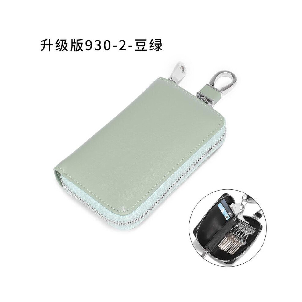 Key Case Men Leather Zipper Bags Belt Hang Solid Automobile Car Key Storage Bag Female Business Room Keys Holder Cases Multicoloured 885662850572