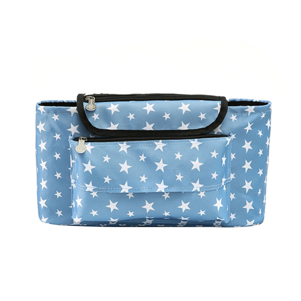 Stroller Organizer Bag Baby Organiser Cup Bottle Holder Mummy Bag Storage Buggy Stroller Pram Pushchair Accessories Brown