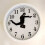 Walking Wall Clock Creative Silent Clock Wall Art Home Living 6