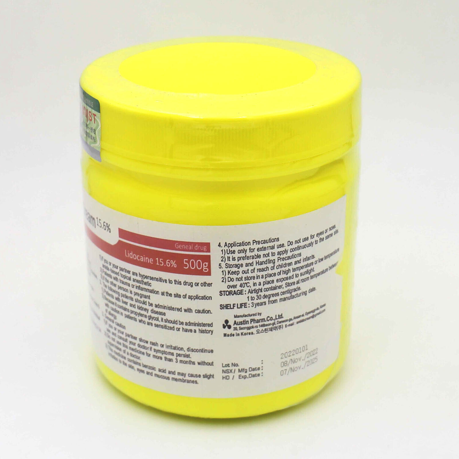 500g Numb Cream Skin Numbing Topical Anesthetics for Tattoo on OnBuy