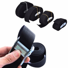 4 Sizes Nylon Pack Cam Tie Down Strap Lash Luggage Bag Belt With Metal Buckle Travel Accessories 1/2/3/4M 1PCS