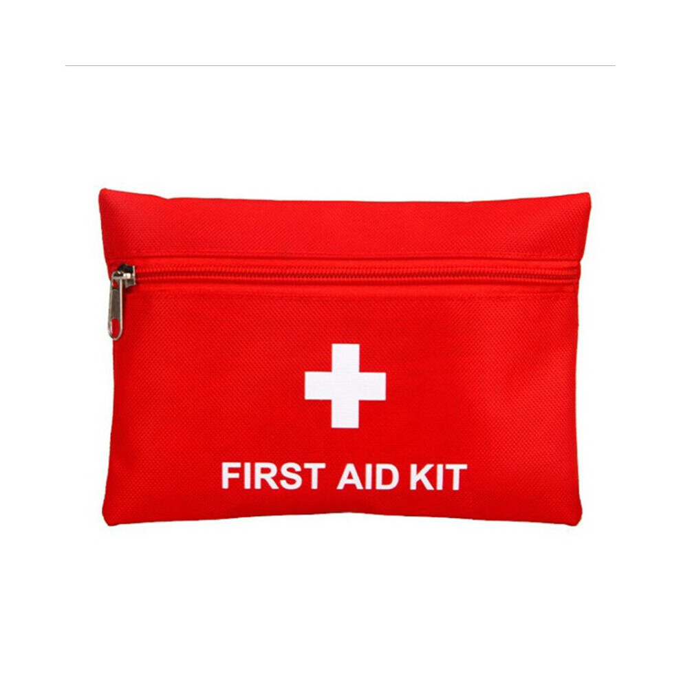 Red Mini Outdoor Medicine Bag First Aid Kit Bag Portable Medical Emergency Kits Organizer Household Pill Bag Travel Accessories