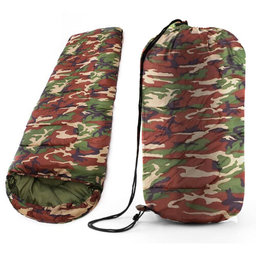 (camouflage) 3-4 SEASON SINGLE SLEEPING BAGS CAMPING