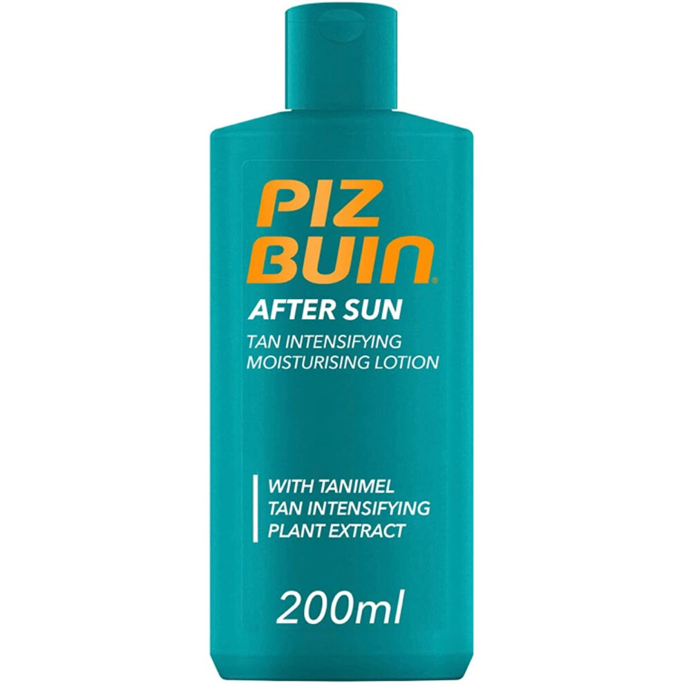 Piz Buin After Sun Tan Intensifying Moisturising Lotion | With Shea Butter And Vitamin E | 200 Ml (Pack Of 1)