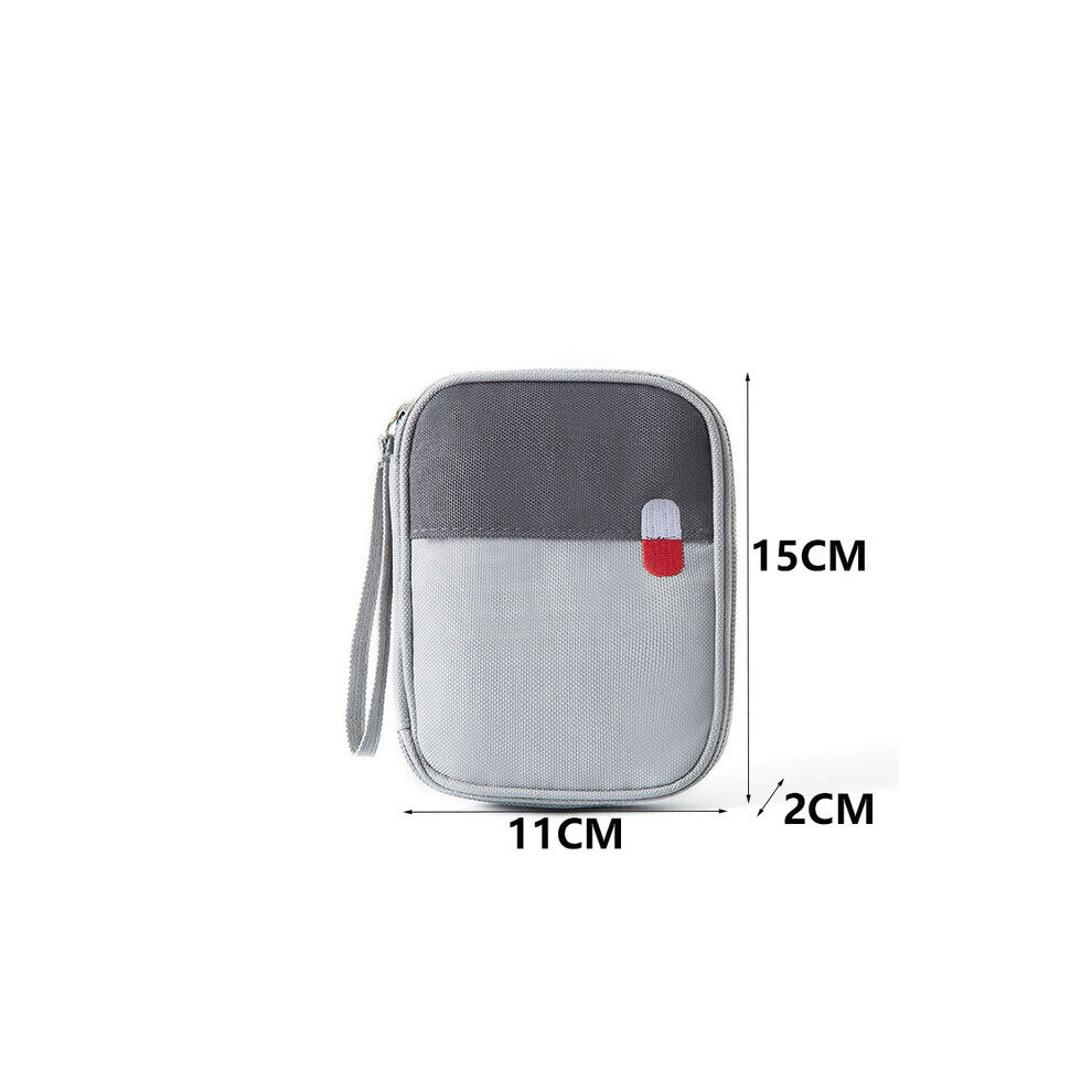Multicoloured Portable First Aid Medical Kit Travel Outdoor Camping Useful Mini Medicine Storage Bag Camping Emergency Survival Bag Pill Case