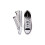 Converse Converse CTAS 572042C Authentic Glam Silber/Weiß UK 3 5