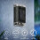 (White) 2 Pack Super Bright Garden Lights Solar Gate Fence Wall Lights 4