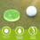 Putt Golf Ball Marker round Bubble Level High Precision 4