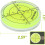 Putt Golf Ball Marker round Bubble Level High Precision 2