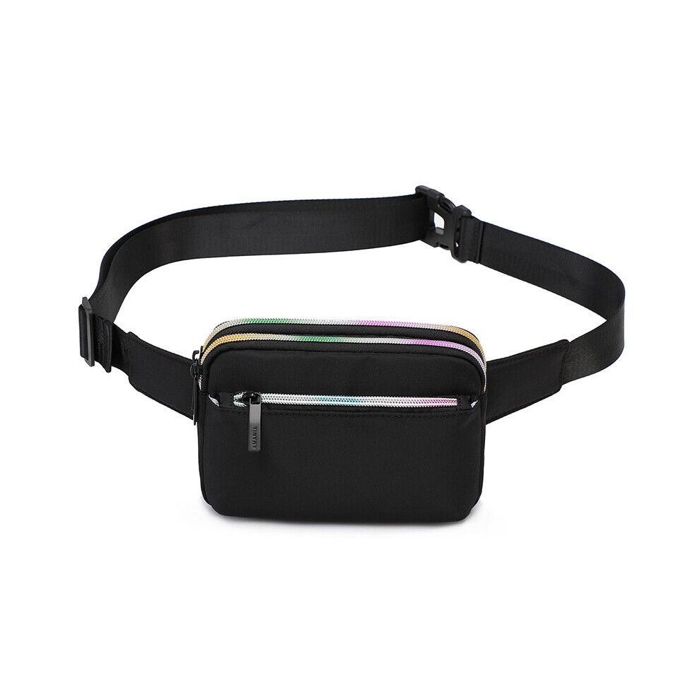 Women Waist Bags Fanny Pack Zipper Chest Bag Outdoor Sports Crossbody Bags Casual Travel Belt Bag Pocket Money Pouch-image-OPC-PBTTY7X-NEW