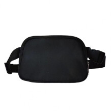 Unisex Gym Bag Adjustable Buckle Strap Waistbag Portable Multipurpose Sport Fanny Pack Solid Smooth Zipper Crossbody Bag