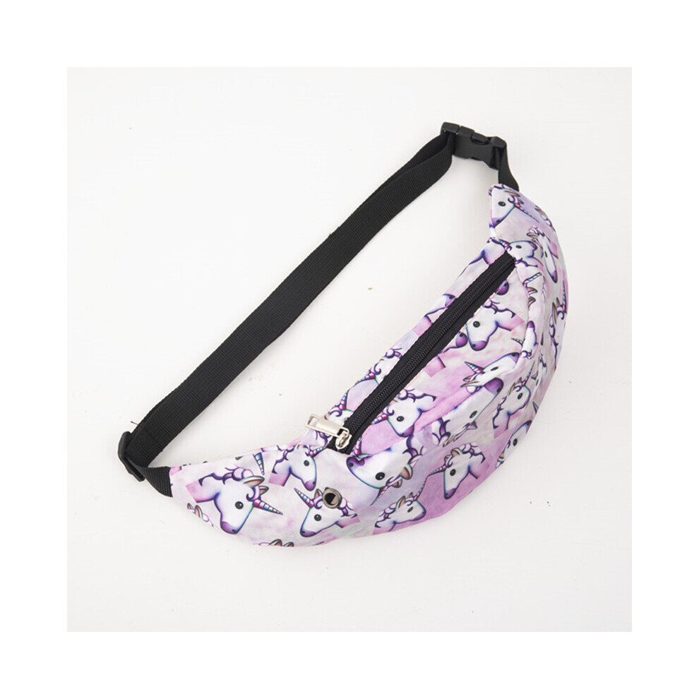 3D Colorful Print Waist bag Men Women Fanny Packs Hip Belt Bags Money Travelling Mountaineering Mobile Phone Bag-image-OPC-PBTTY8P-NEW