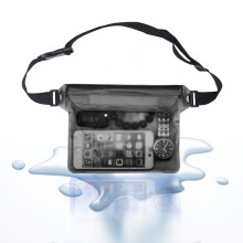 Fanny Pack Unisex Hot 3 Pvc Waterproof Seal Drift Diving Swimming Ski Drying Shoulder Bag for Cell Phone Money Storage
