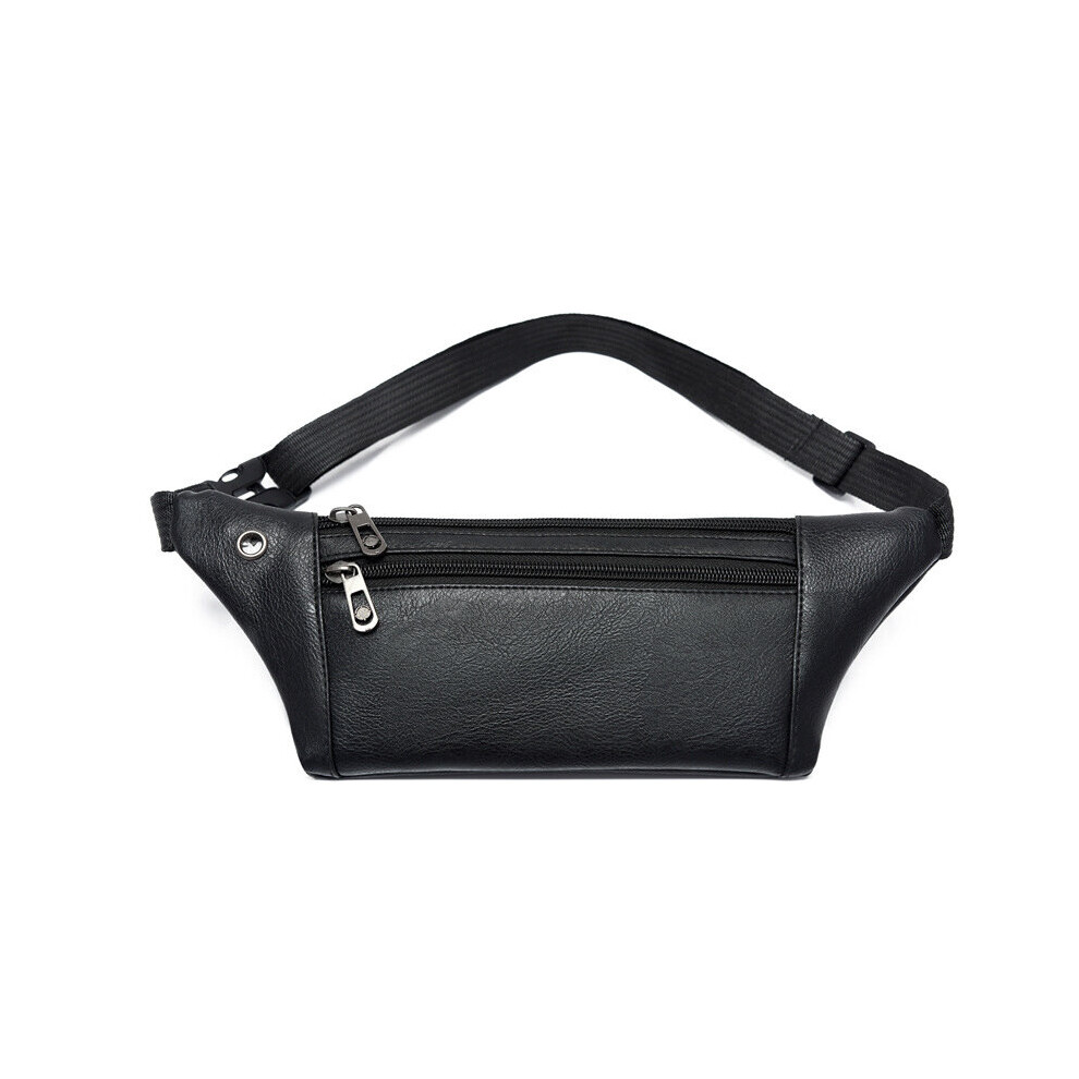 Waist Bag Women Belt Bags Banana Fanny Pack Hip Bum Pouch Money Pu Leather Pockets for Men Female-image-OPC-PBTTZ27-NEW