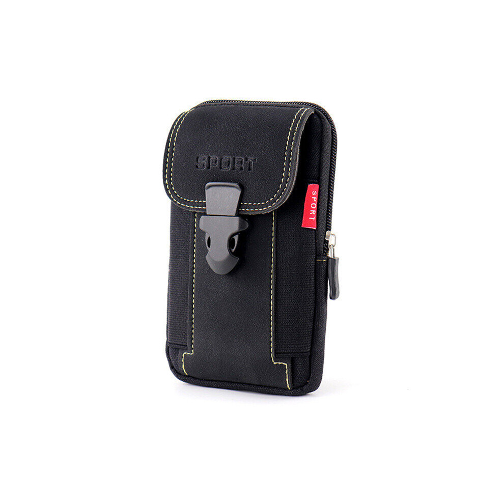 Waist Pack Men's Casual Bag Travel Purse Waterproof Belt Zipper Tactical Outdoor Sport Fanny Multifunction Pack Phone Pocket-image-OPC-PBTTZX8-NEW