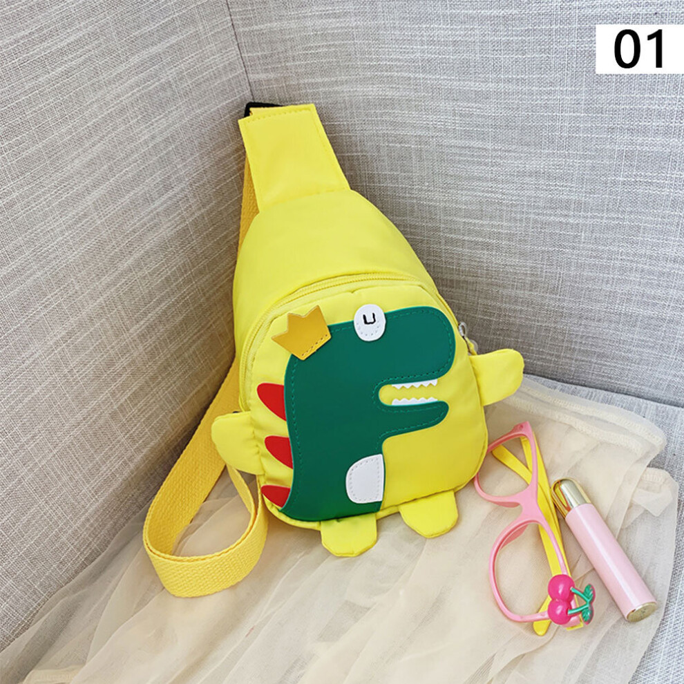 Mini Funny Waist Bag Baby Cartoon Dinosaur Chest Bags Kid Children Belt Bag Money Pouch Zipper Pack 13*17*6CM for Girls Boy-image-OPC-PBTV2WC-NEW