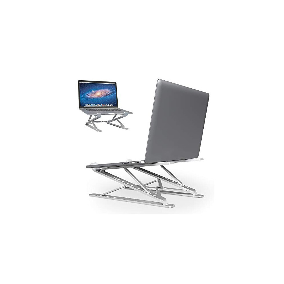 Laptop Stand Adjustable Laptop Riser Ergonomic Laptop Tray For Tablet & Laptop (10Inch - 15.6Inch) 7656456611715