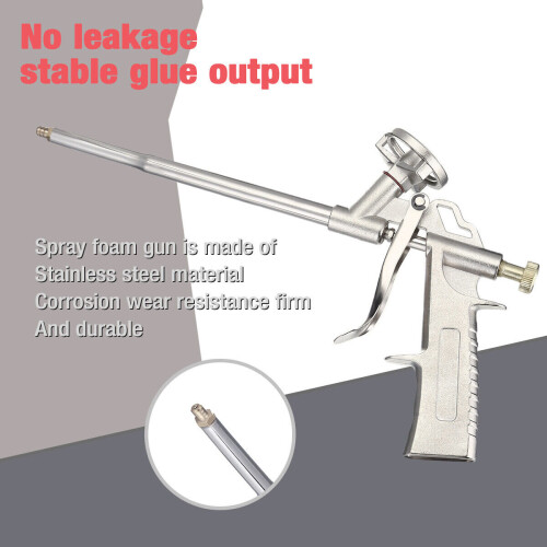 Professional Expanding Foam Pu Gun Grade Applicator Heavy Duty Chrome Bondit 2