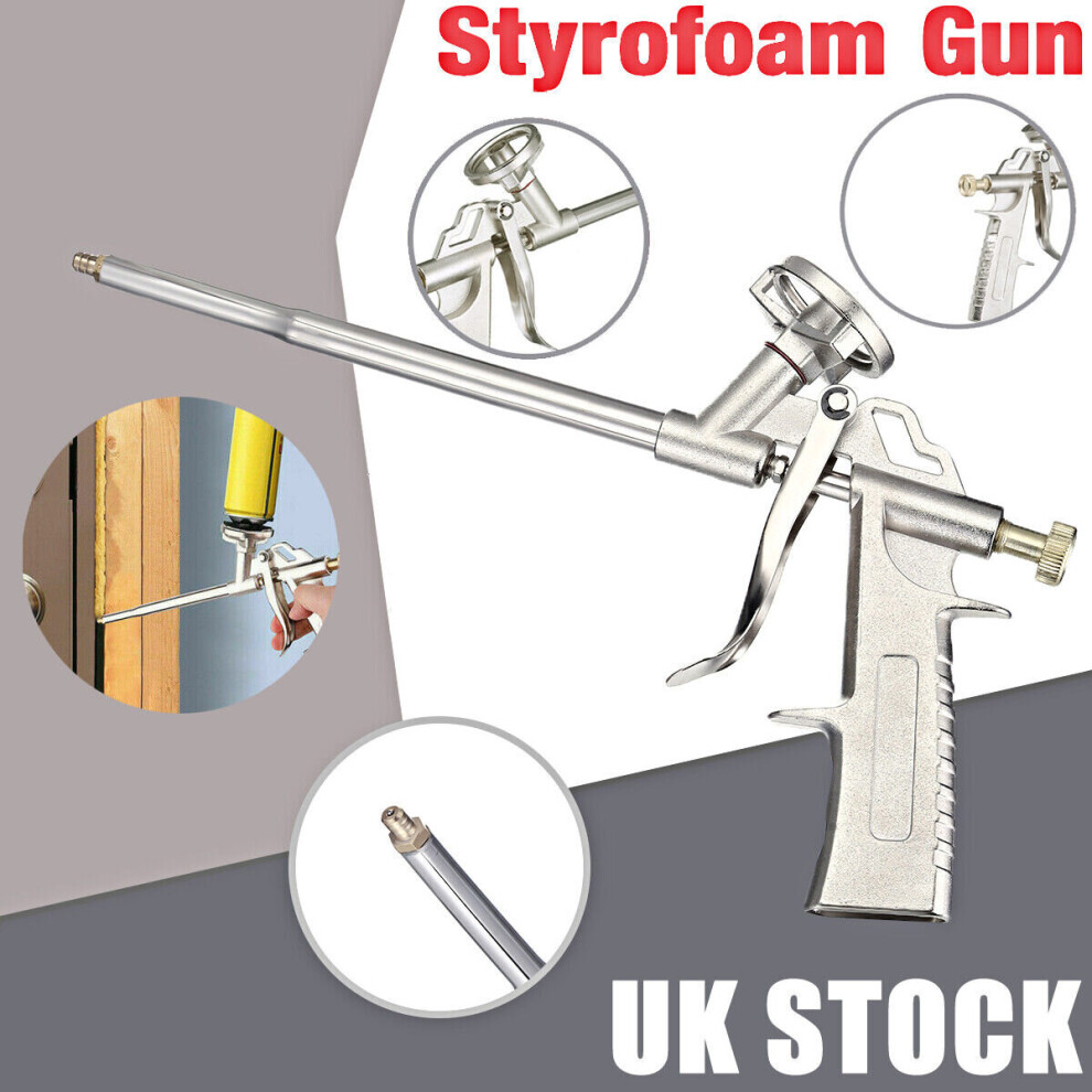 Professional Expanding Foam Pu Gun Grade Applicator Heavy Duty Chrome Bondit