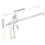 Professional Expanding Foam Pu Gun Grade Applicator Heavy Duty Chrome Bondit 4