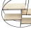 Living And Home (Big) Modern Round Floating Decorative Wall Shelf 5