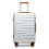 (20 inch) White ABS Hard Shell Suitcase With Optional Bags 3