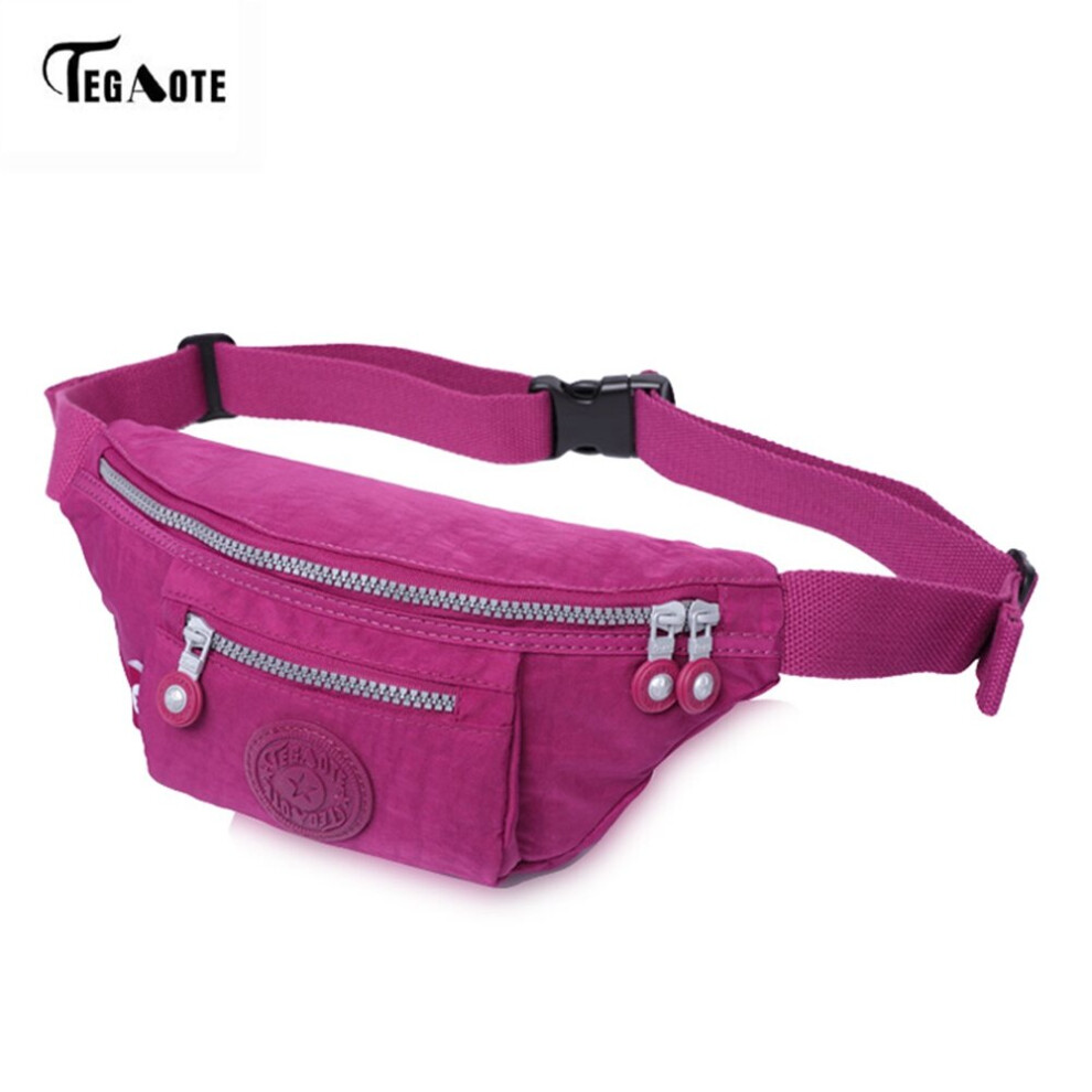 Tegaote Waist Pack men belt bag Outdoor sports Portable women small Fanny pack student nylon waterproof running phone Pouch-image-OPC-PBTV8MY-NEW