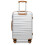 (28 inch) White ABS Hard Shell Suitcase With Optional Bags 7