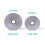Self Adhesive Hook and Loop Strip, Elebor 5m Self Adhesive Hook & Loop Set with Sticky Glue Nylon Fabric Fastener,2cm Width, White 7