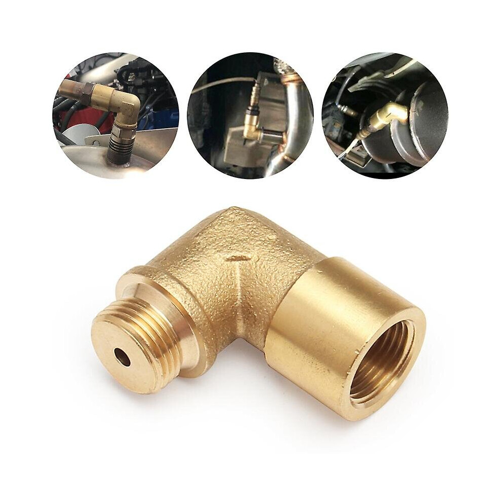 M18 X 1.5 O2 Oxygen Sensor Extender Spacer 90 Degree 02 Bung Extension 700006251153