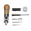 Leather Sewing Awl Kit Lock Stitching Sewing Awl Leather Hand Stitcher Set 4