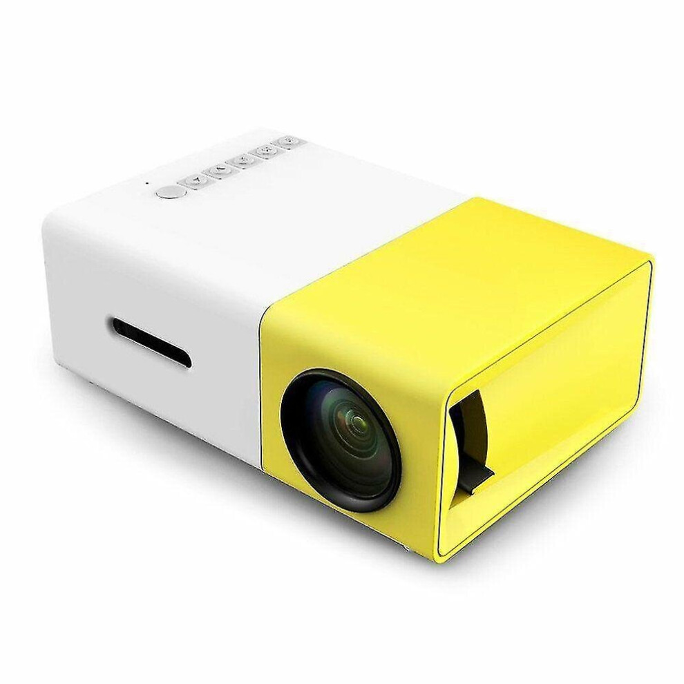 Usb Led Projector Mini Home Theater Cinema Beamer Av Sd Audio Hdmi-compatible 1080p Hd Full Screen Video Media Player Yg300 Pro