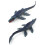 Ocean Animal Simulate Mosasaur Dinosaur Lower Jaw Movable Model Ornaments 3