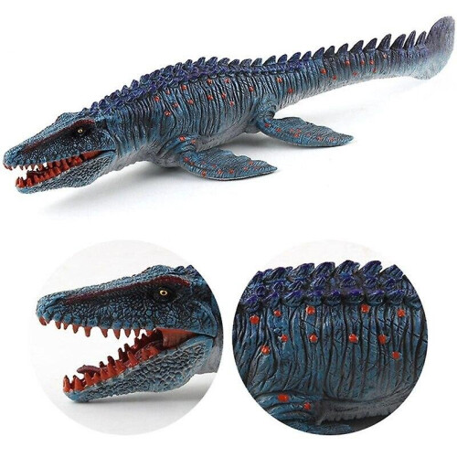 Ocean Animal Simulate Mosasaur Dinosaur Lower Jaw Movable Model Ornaments 1