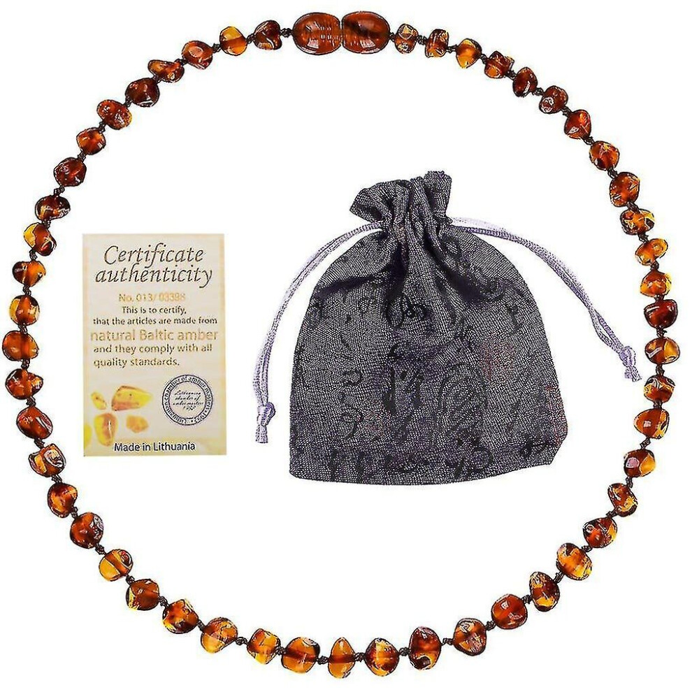 Funkyn Mini Baltic Amber Teething Necklace For Babies-Amber Teething Necklace