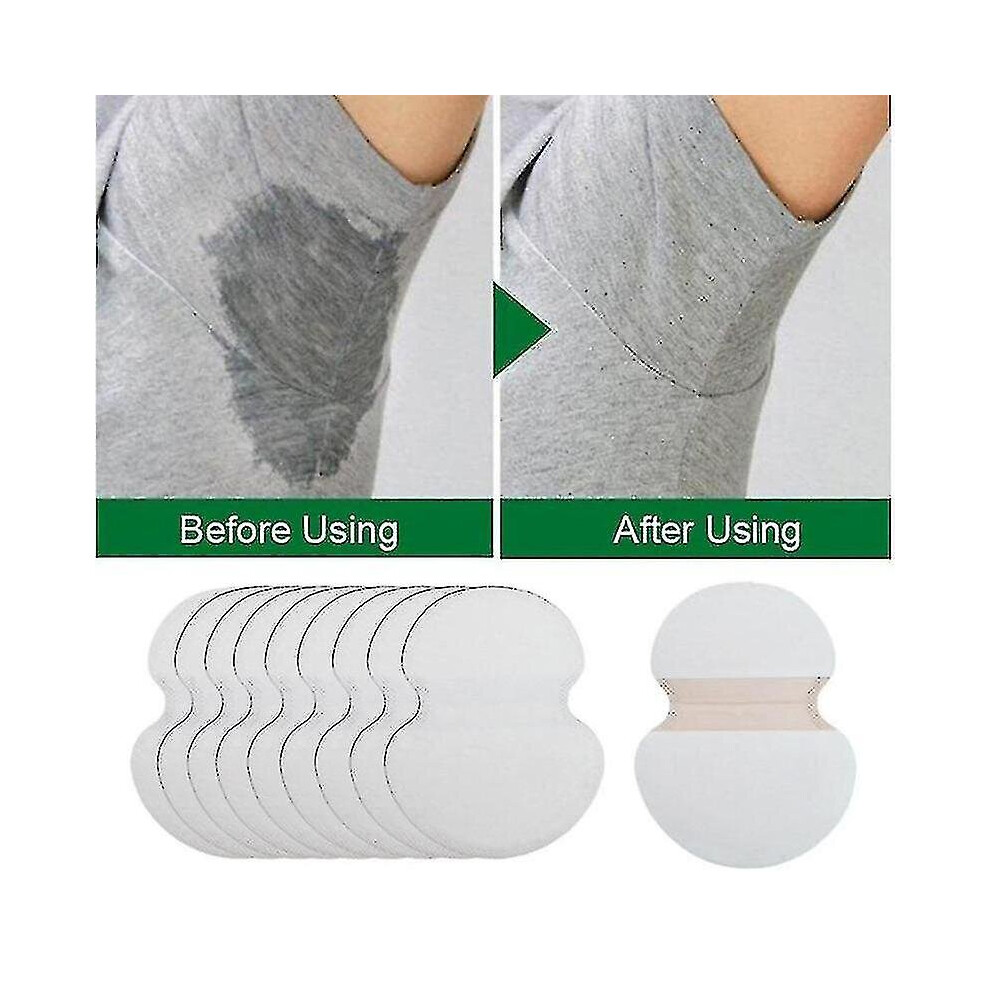 100 Packs Underarm Sweat Pads,aoeoun Armpit Sweat Pads For Women And Men, Disposable Underarm Pads For Sweatin