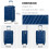 (24 inch) British Traveller- ABS Navy Hard Shell Suitcase 7