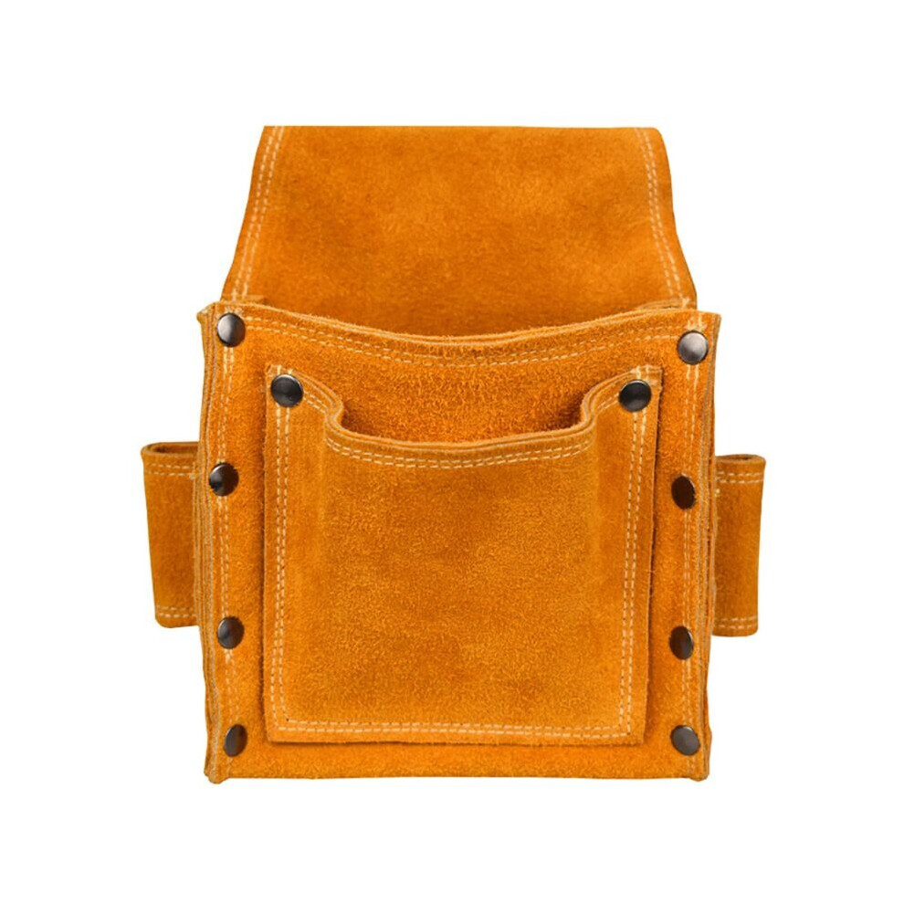 Electrician Waist Tool Belt Pouch Bag Screwdriver Kit Repair Tool Holder Leather Storage Bags 885663744856