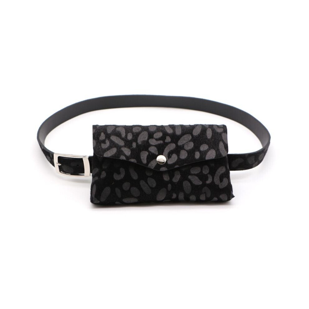 Women PU Leather Mini Waist Bag Fanny Belt Pack for Key Phone Purse Wall-image-OPC-PBTVKCS-NEW
