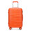 (20 inch ) British Traveller- ABS Orange Hard Shell Suitcase 1