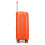 (24 inch ) British Traveller- ABS Orange Hard Shell Suitcase 9