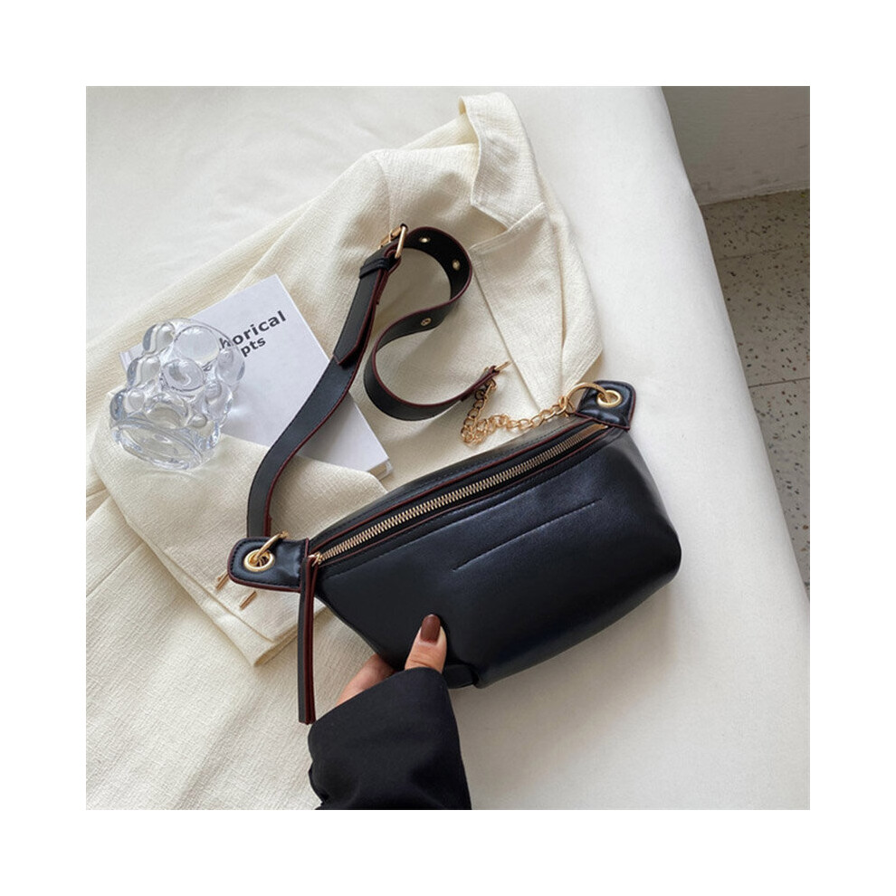 Women Waist Bag Leather Ladies Fanny Packs And Phone Purses Female Belt Bag Crossbody Chest Bags-image-OPC-PBTVMJ8-NEW