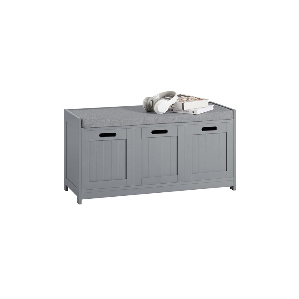 SoBuy Hallway Bedroom Storage Bench Shoe Bench,FSR80-SG
