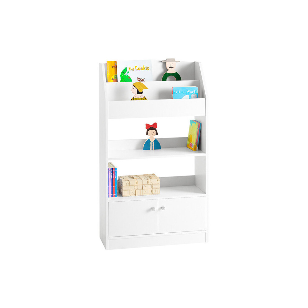 SoBuy® KMB11-W, Children Kid Bookcase Book Shelf Storage Shelf Cabinet