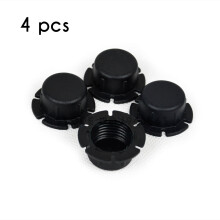 TANQU 2 Pair 4 PCs Spare End Screw Caps Replacement for Obag Handle Drop for O BAG Rope Leather Handle