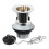NES Home Nes Home Basin Sink Bottle Trap Waste + Plug,Chain,Slotted Drain Waste Premium 7