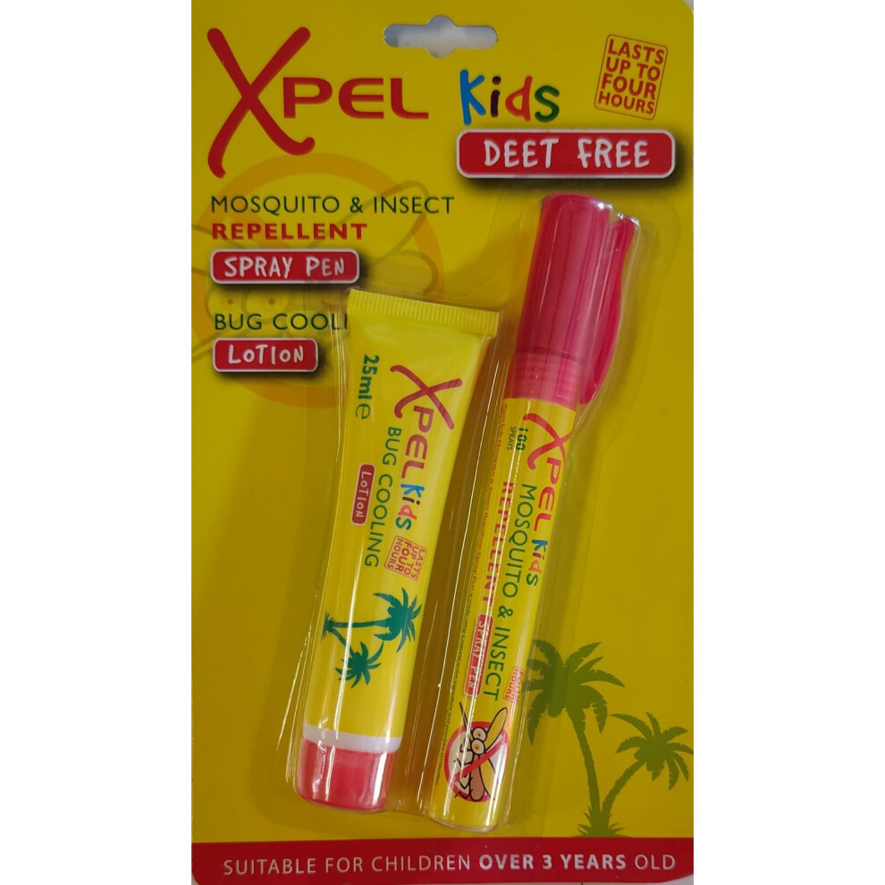 Xpel Kids Spray Pen 10ml + Lotion 25ml