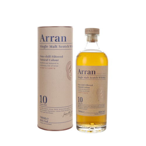 Arran 10 Year Old Single Malt Whisky 70cl
